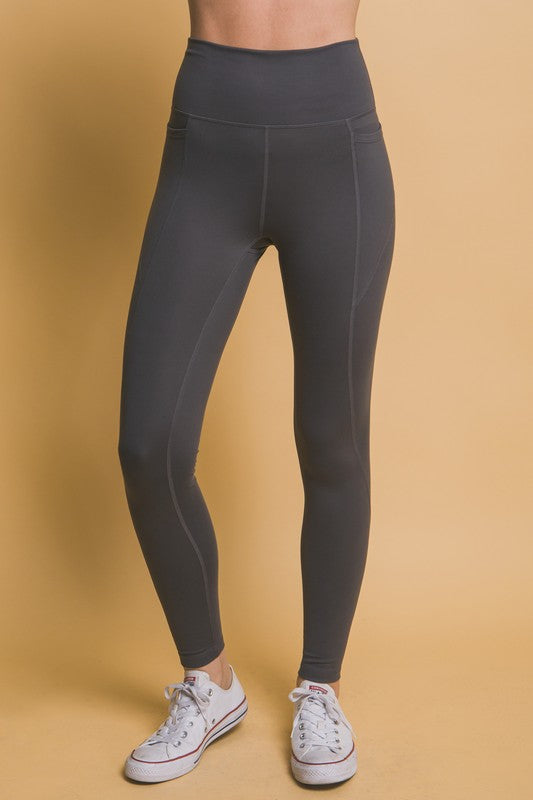 Love Tree High Waist Leggings with Side Pockets